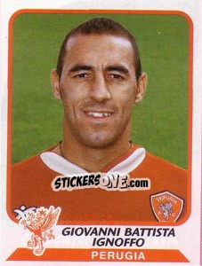 Sticker Giovanni Battista Ignoffo - Calciatori 2003-2004 n. 299 - Panini