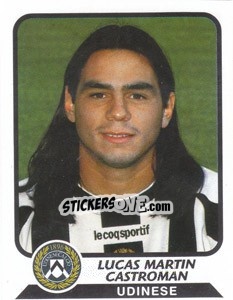 Sticker Lucas Martin Castroman - Calciatori 2003-2004 n. 421 - Panini