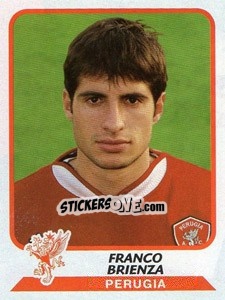 Figurina Franco Brienza - Calciatori 2003-2004 n. A78 - Panini