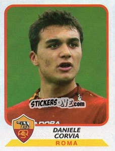 Sticker Daniele Corvia - Calciatori 2003-2004 n. A92 - Panini