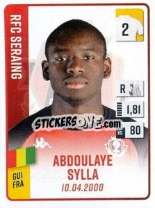 Cromo Abdoulaye Sylla - Belgian Pro League 2022-2023 n. 273 - Panini