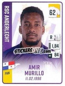Cromo Amir Murillo - Belgian Pro League 2022-2023 n. 10 - Panini
