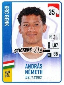 Figurina András Németh - Belgian Pro League 2022-2023 n. 151 - Panini