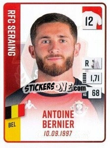Cromo Antoine Bernier - Belgian Pro League 2022-2023 n. 286 - Panini