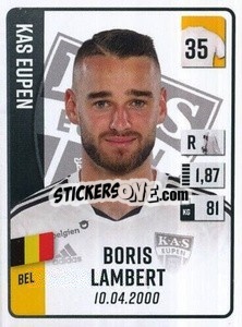 Cromo Boris Lambert - Belgian Pro League 2022-2023 n. 116 - Panini