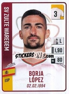 Cromo Borja Lopez - Belgian Pro League 2022-2023 n. 382 - Panini