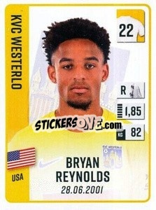 Cromo Bryan Reynolds - Belgian Pro League 2022-2023 n. 361 - Panini