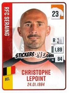 Sticker Christophe Lepoint - Belgian Pro League 2022-2023 n. 280 - Panini