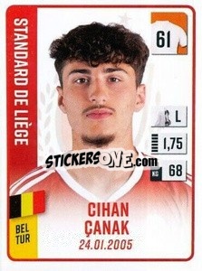 Figurina Cihan Çanak - Belgian Pro League 2022-2023 n. 327 - Panini