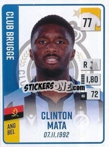 Sticker Clinton Mata - Belgian Pro League 2022-2023 n. 72 - Panini