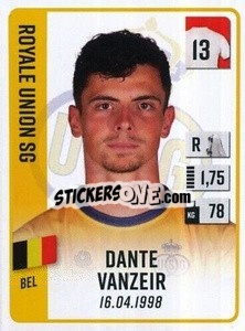 Figurina Dante Vanzeir - Belgian Pro League 2022-2023 n. 348 - Panini