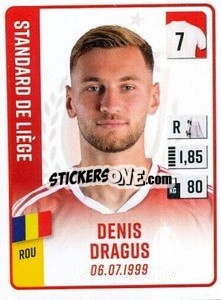 Sticker Denis Dragus - Belgian Pro League 2022-2023 n. 329 - Panini