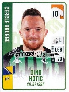 Cromo Dino Hotic - Belgian Pro League 2022-2023 n. 60 - Panini