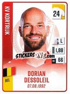 Cromo Dorian Dessoleil - Belgian Pro League 2022-2023 n. 186 - Panini