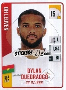 Figurina Dylan Ouedraogo - Belgian Pro League 2022-2023 n. 229 - Panini