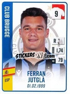 Sticker Ferran Jutglà - Belgian Pro League 2022-2023 n. 85 - Panini