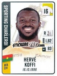 Cromo Hervé Koffi - Belgian Pro League 2022-2023 n. 93 - Panini