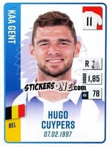 Figurina Hugo Cuypers - Belgian Pro League 2022-2023 n. 173 - Panini