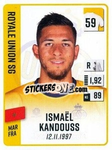 Figurina Ismaël Kandouss - Belgian Pro League 2022-2023 n. 342 - Panini