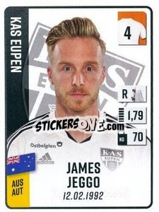 Cromo James Jeggo - Belgian Pro League 2022-2023 n. 126 - Panini