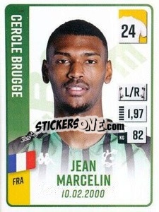Cromo Jean Marcelin - Belgian Pro League 2022-2023 n. 53 - Panini