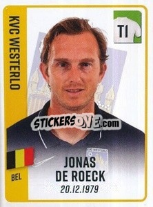 Sticker Jonas De Roeck - Belgian Pro League 2022-2023 n. 356 - Panini