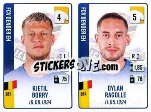 Cromo Kjetil Borry / Dylan Ragolle - Belgian Pro League 2022-2023 n. 456 - Panini