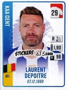 Cromo Laurent Depoitre - Belgian Pro League 2022-2023 n. 175 - Panini