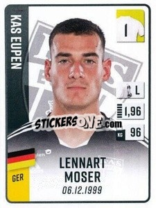 Cromo Lennart Moser - Belgian Pro League 2022-2023 n. 115 - Panini