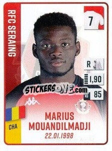 Cromo Marius Mouandilmadji - Belgian Pro League 2022-2023 n. 285 - Panini