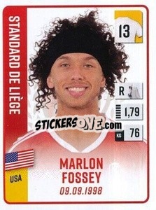 Figurina Marlon Fossey - Belgian Pro League 2022-2023 n. 317 - Panini
