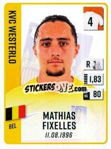 Cromo Mathias Fixelles - Belgian Pro League 2022-2023 n. 364 - Panini