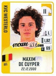 Cromo Maxim De Cuyper - Belgian Pro League 2022-2023 n. 362 - Panini