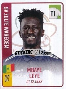 Cromo Mbaye Leye - Belgian Pro League 2022-2023 n. 378 - Panini