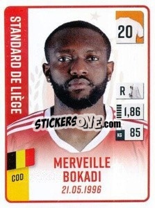 Cromo Merveilla Bokadi - Belgian Pro League 2022-2023 n. 324 - Panini