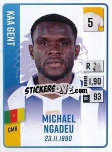Cromo Michael Ngadeu - Belgian Pro League 2022-2023 n. 161 - Panini