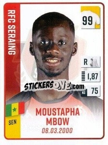 Cromo Moustapha Mbow - Belgian Pro League 2022-2023 n. 272 - Panini