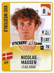Cromo Nicolas Madsen - Belgian Pro League 2022-2023 n. 363 - Panini
