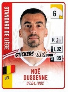 Cromo Noë Dussenne - Belgian Pro League 2022-2023 n. 315 - Panini