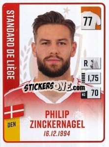Figurina Philip Zinckernagel - Belgian Pro League 2022-2023 n. 326 - Panini