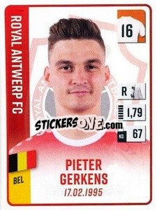 Sticker Pieter Gerkens - Belgian Pro League 2022-2023 n. 37 - Panini