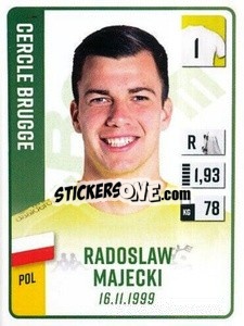 Cromo Radoslaw Majecki - Belgian Pro League 2022-2023 n. 49 - Panini