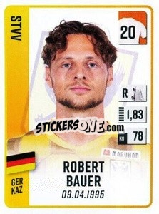 Cromo Robert Bauer - Belgian Pro League 2022-2023 n. 298 - Panini