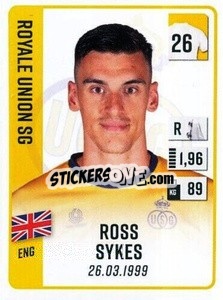 Figurina Ross Sykes - Belgian Pro League 2022-2023 n. 337 - Panini