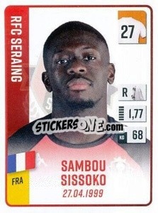 Cromo Sambou Sissoko - Belgian Pro League 2022-2023 n. 281 - Panini