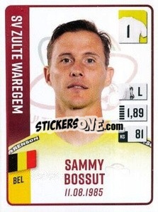 Sticker Sammy Bossut - Belgian Pro League 2022-2023 n. 379 - Panini