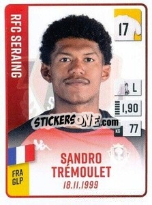 Cromo Sandro Trémoulet - Belgian Pro League 2022-2023 n. 274 - Panini
