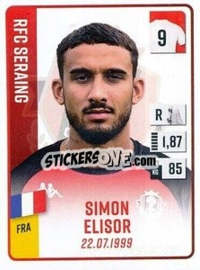 Sticker Simon Elisor - Belgian Pro League 2022-2023 n. 284 - Panini