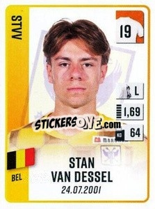 Figurina Stan Van Dessel - Belgian Pro League 2022-2023 n. 303 - Panini