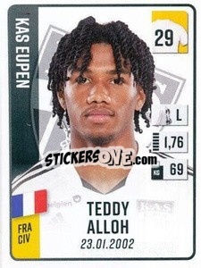 Cromo Teddy Alloh - Belgian Pro League 2022-2023 n. 117 - Panini
